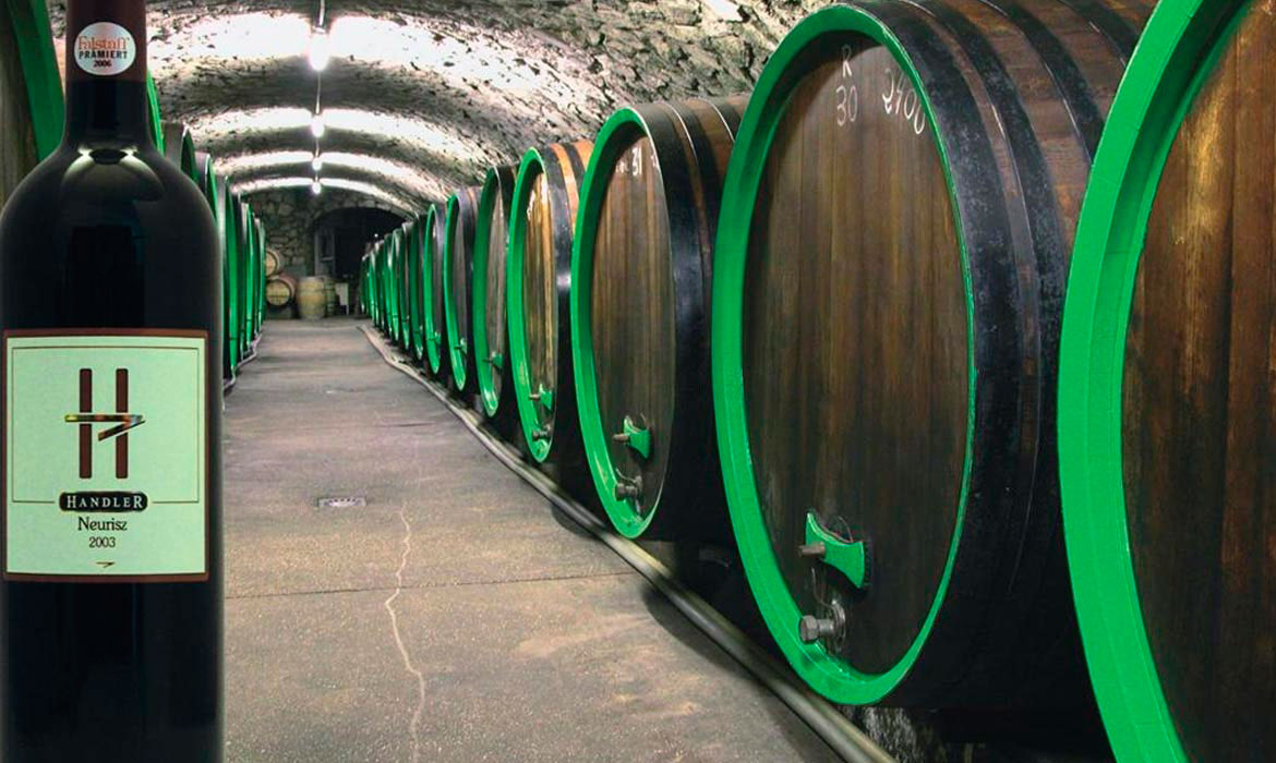 Weingut Handler Barrique Fässer